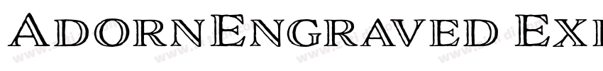 AdornEngraved Expand字体转换 AdornEngraved Expand字体转换